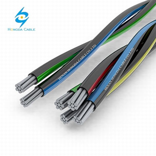 SIP-2 SIP-4 Wire Aluminum Self-Supporting Aerial Bundled Conductor Service Cables
