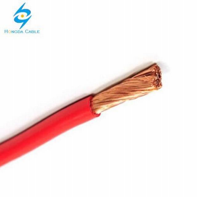 
                                 Single Core AWG 4 6 8 10 12 Cables Cable Flexible La resistencia al fuego aislamiento de PVC para uso doméstico                            