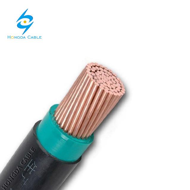 
                                 Cable de alimentación XLPE de núcleo único Revestimiento de PVC 0.6/1kv 1X35 1X50 1X70 Cable de alimentación de PVC                            