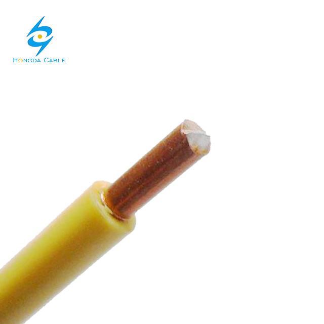 
                                 Núcleo sólido de 1,5 mm de la casa de PVC de 2,5 mm de cable Thw Cable Cooper                            