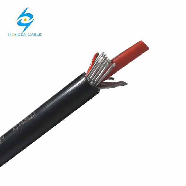  Твердые Core алюминиевый провод изолированный кабель концентрического 10/16мм2
