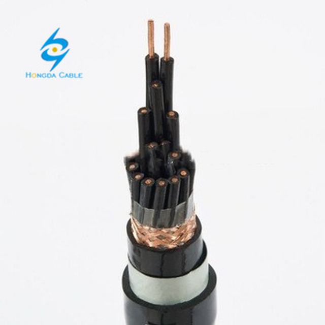 Tinned Copper XLPE Insulated PVC Sheathed Braid Shield Control Cable