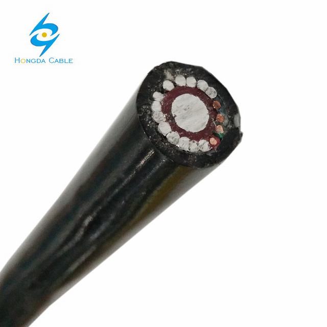 
                                 Résistance aux UV Gaine en PVC de 4 pilotes isolés PE x0.5mm fil Câbles concentriques Cooper Split                            