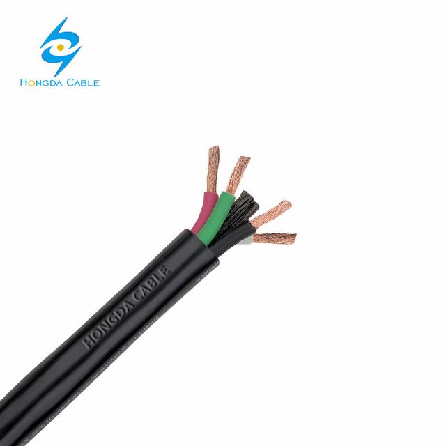  Câble électrique étanche 10 mm de câble de cuivre