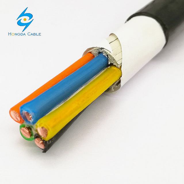 XLPE Insulated 5*6mm2 Copper Power Cable PVC Jacket Wire