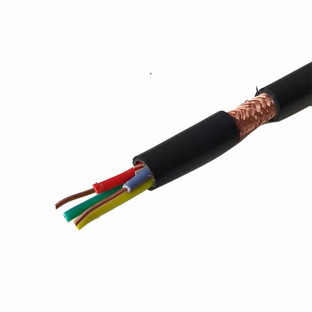 
                                 Recubierto de PVC aislante XLPE Blindaje de malla de cable de alimentación de alambre de control                            