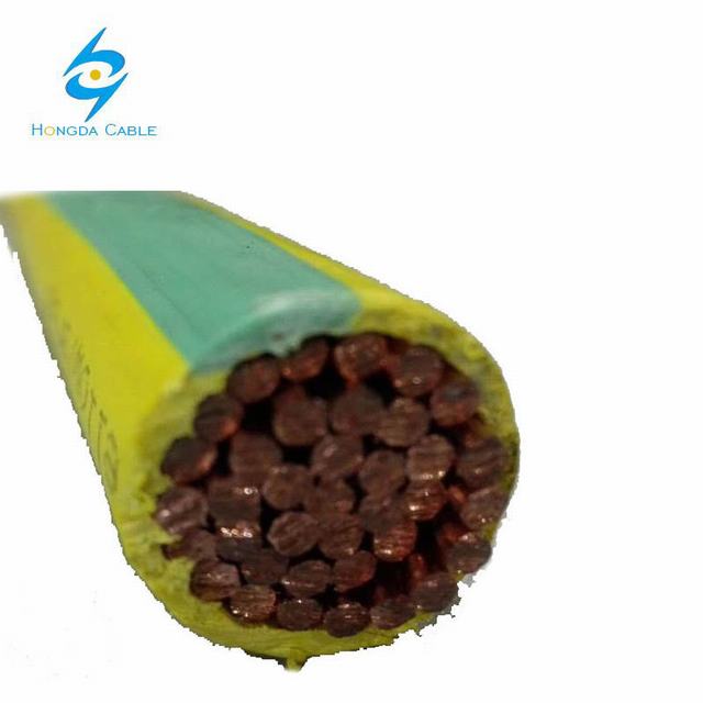 Yellow Green Ground Earth Cable