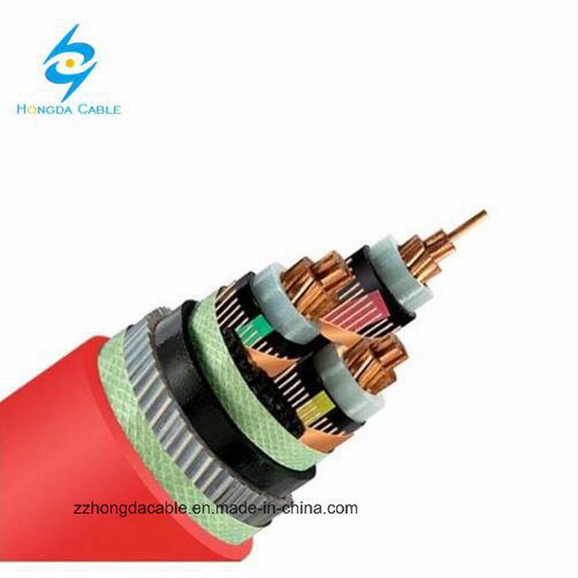  Hasta 35kv 630mm2 Cable de alimentación de aislamiento XLPE