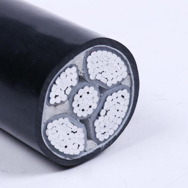 0.6/1kv Al/XLPE Insulated PVC Sheathed Yjlv Aluminum Core Power Cable 630mm2 Cable Price