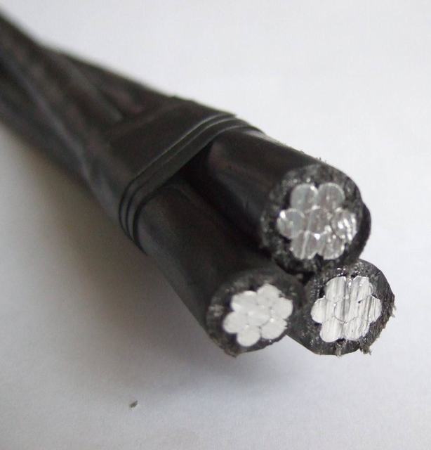 0.6/1kv Overhead Xable Aluminum Conductor XLPE Insulation with Three Core Cable