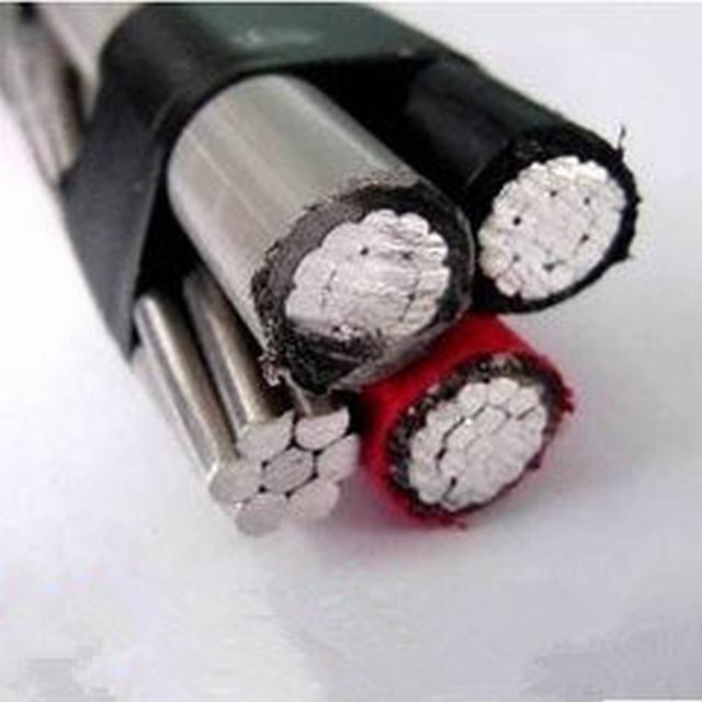 0.6/1kv XLPE Insulated Aluminum Conductor with AAC, ACSR, AAAC Conductor Messenger