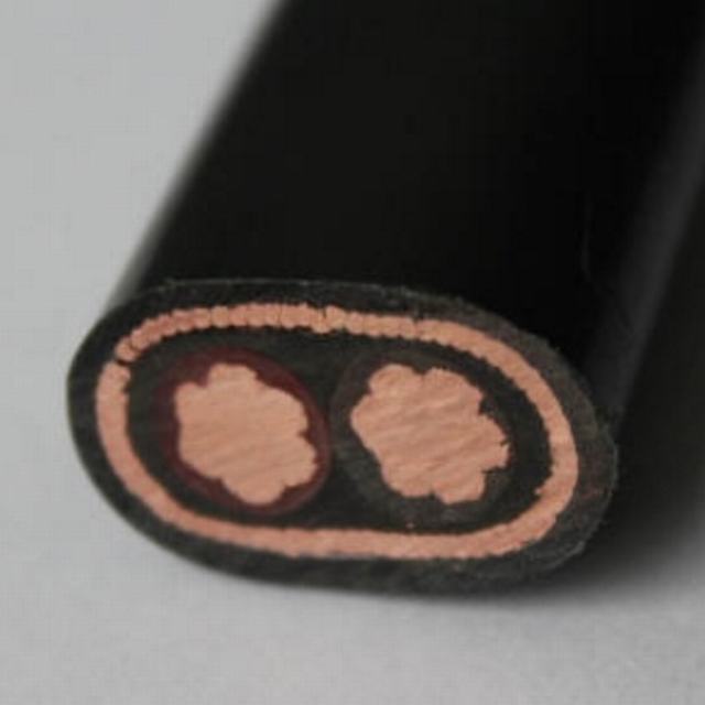 2*8 2*10 3*8 AWG Copper Conductor XLPE Insulated PVC Sheath Duplex Service Cable Concentric Cable