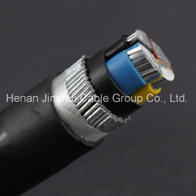 4 Core Aluminum Conductor Steel Wire Armored Cable