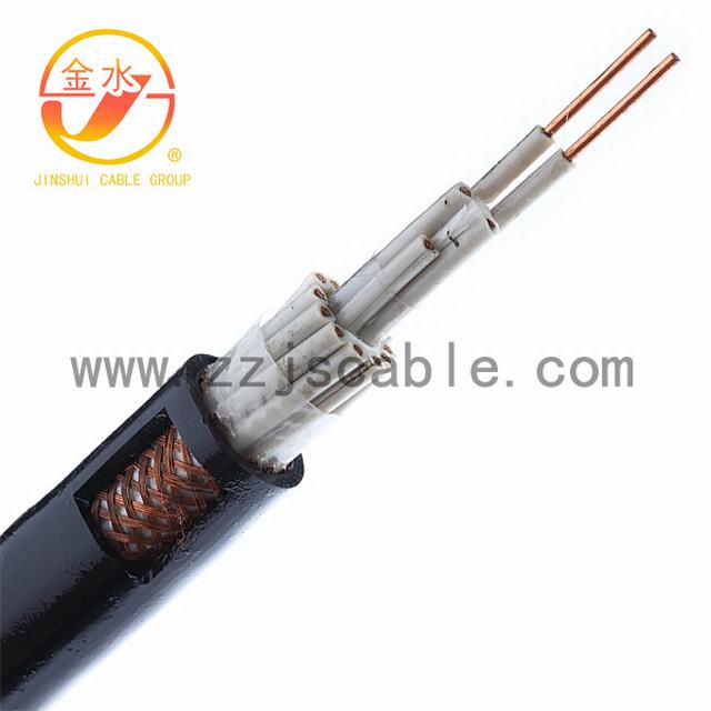 Conducteur en cuivre 450/750V Isolation PVC de gaine en PVC Wirecontrol câble en cuivre