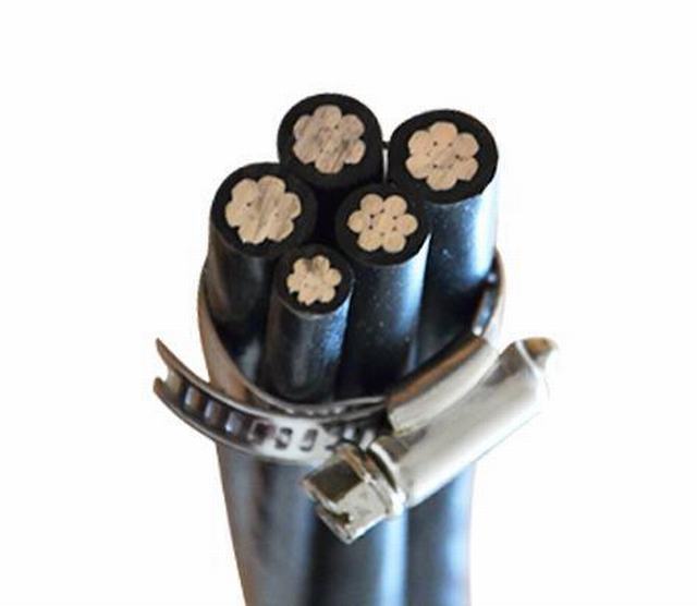  ABC-Kabel-Aluminiumleiter XLPE Isolier-ABC-Kabel, obenliegendes Luftbündel-Kabel