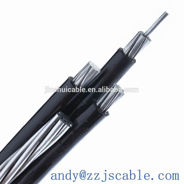 Aerial Overhead Cable Insulation Raw Material Silane XLPE Compound ABC Cable From Jinshui