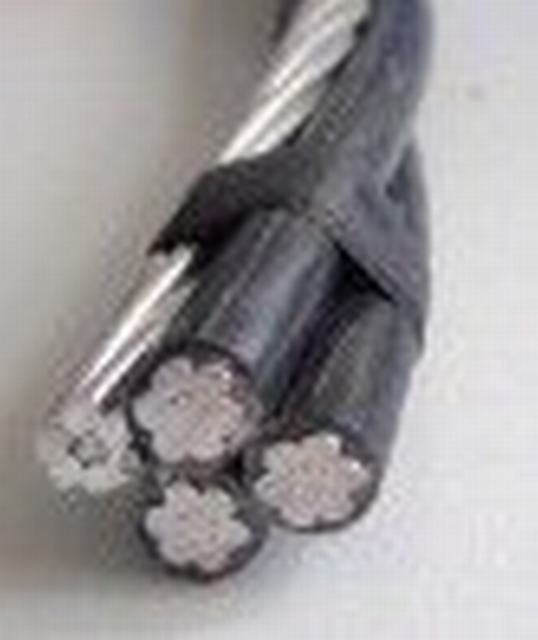  Chute de haute qualité de service duplex AAC-câble conducteur en aluminium (ABC)
