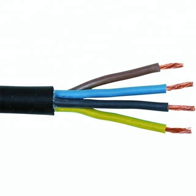 Low Voltage 0.6/1kv 4 Cores Rubber Power Cable with Best Price