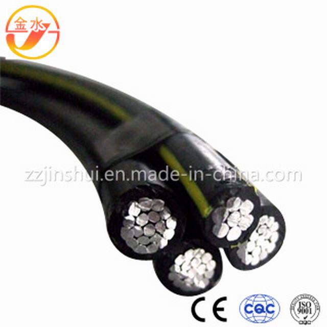Low Voltage 600V Aerial Bundled Cable Triplex Cable ABC Cable for Overhead Transmission