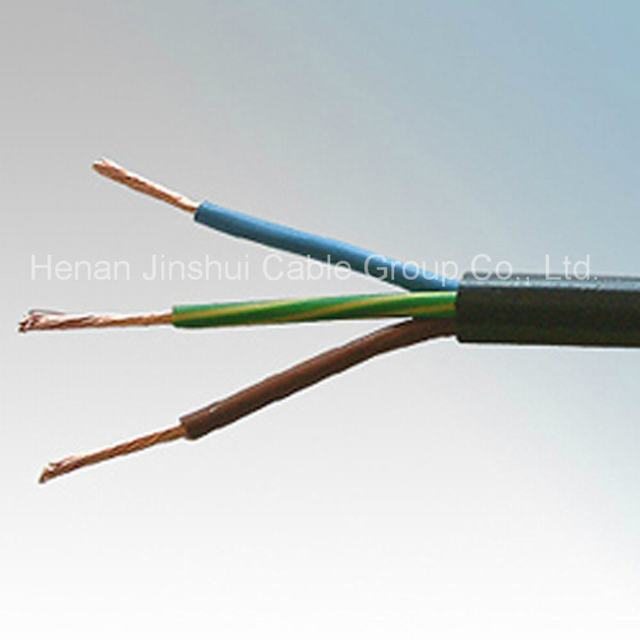 Cobre de baixa tensão/PVC/PVC 3X2.5mm2 Flexível do cabo de alimentação