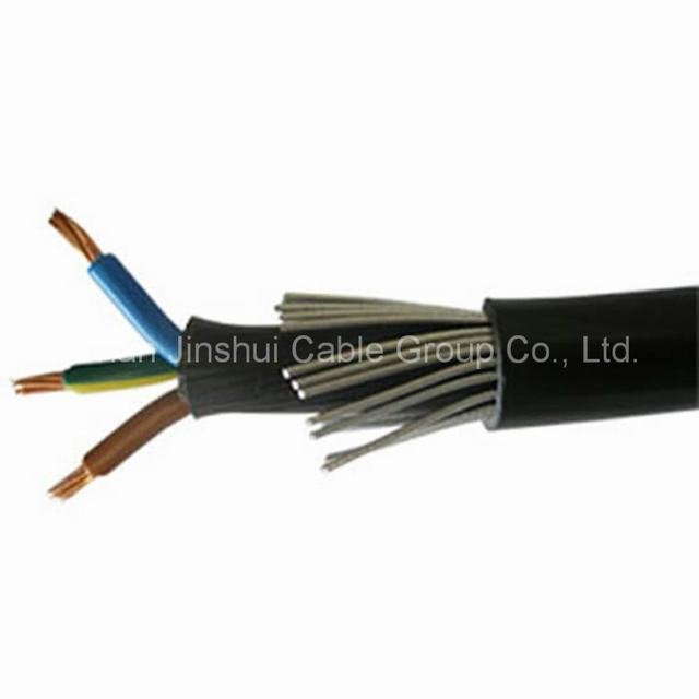  Низкое напряжение медь/XLPE/SWA/PVC броня кабеля питания
