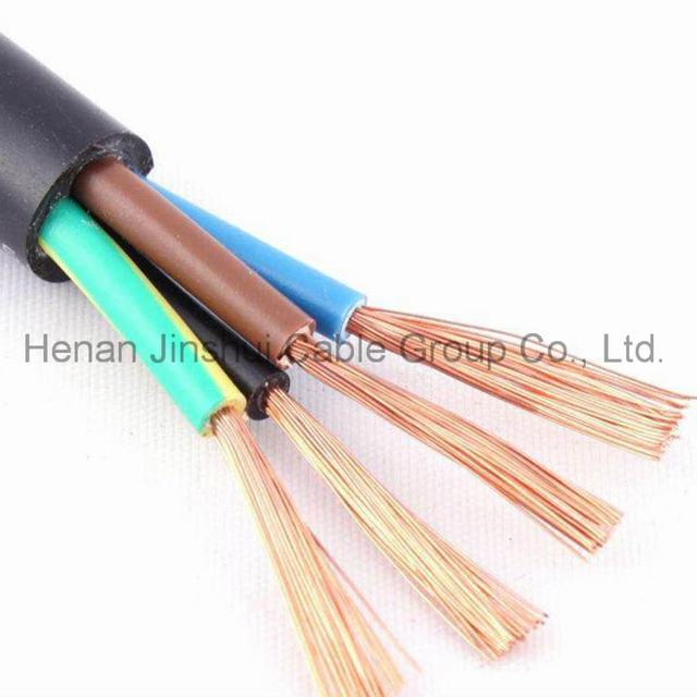  ElektroDraad van de Kern Copper/PVC/PVC van het lage Voltage de Flexibele 4