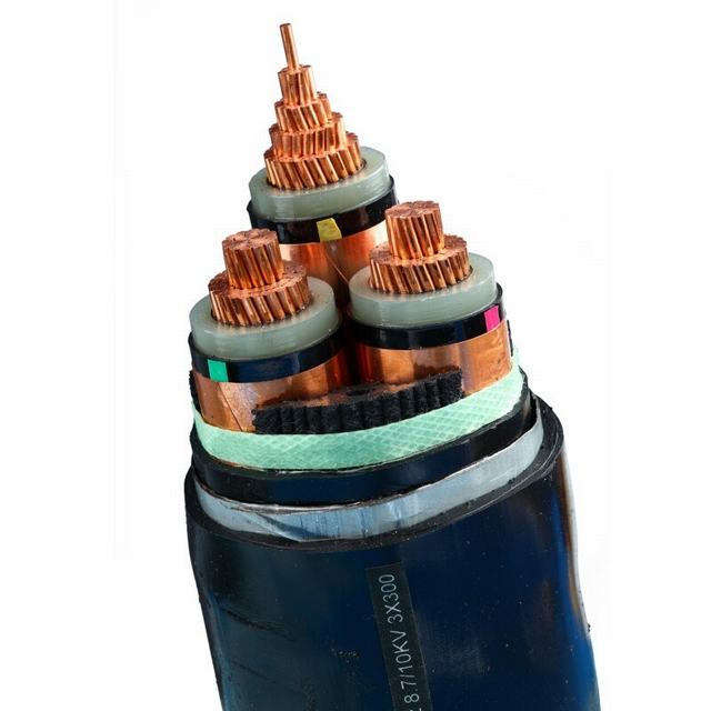  Cabo de alimentação de baixa tensão 3X25+1X16 mm2 Armourd retardante de chamas para cabos de aço