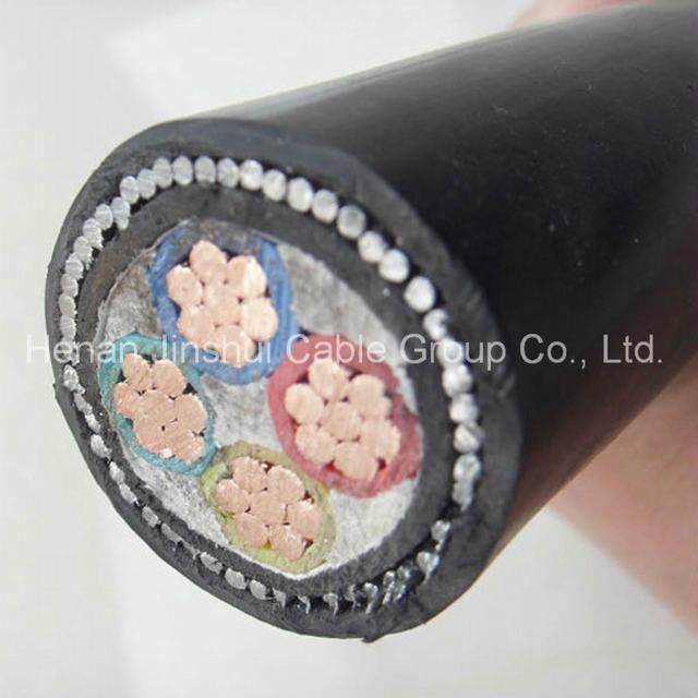 Low Voltage XLPE Insulated Steel Wire Armored Power Cable