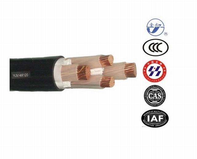  Isolation en PVC/4 câbles d'alimentation de base/basse tension