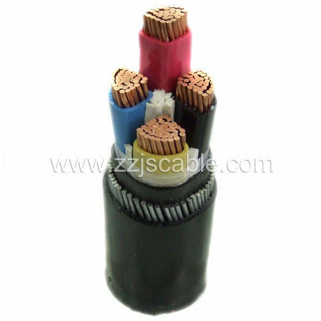  PVC/PE/isolation XLPE/cuivre//cuivre/câble en caoutchouc