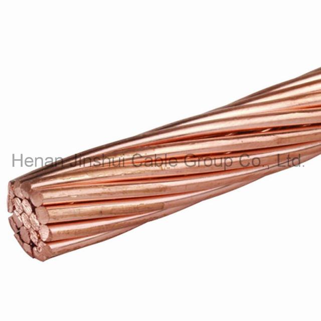  A transmissão de energia do cabo do fio de cobre entrançado