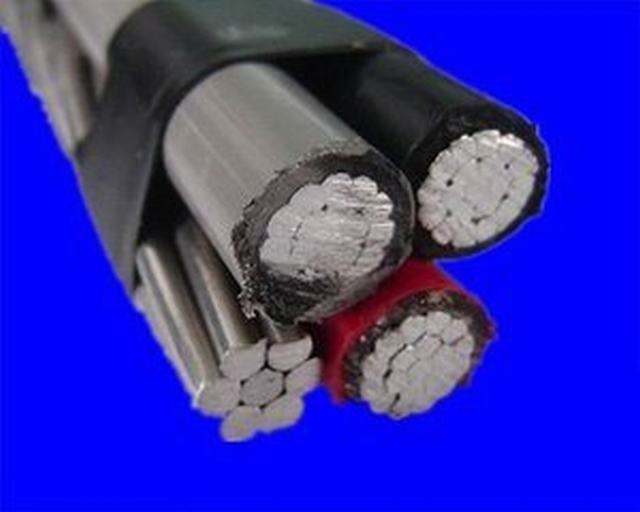  Chute de service sur le fil PE/câble isolé en polyéthylène réticulé