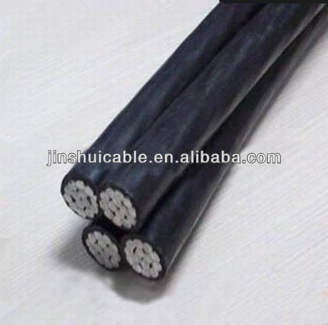Triplex Overhead ABC Aerial Bundled Cables Urd Wire Underground Cable